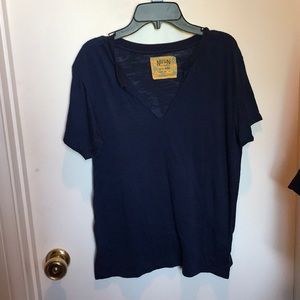Nation navy pull over tee